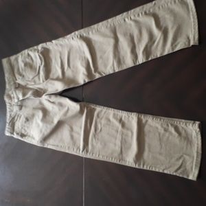 Tan boys Wrangler jeans